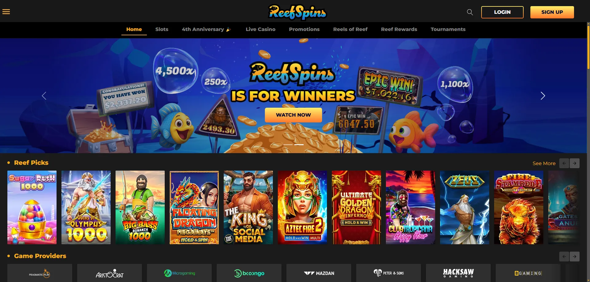 ReefSpins Casino online &mdash; overview for Australian players 2026